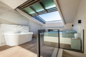 Appartement 100M2 dernier étage - chambre atypique